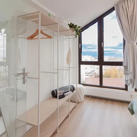 شقة Njoy! Penthouse - Flughafen & Dachterrasse *